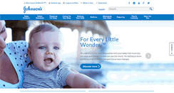 Desktop Screenshot of johnsonsbaby.com
